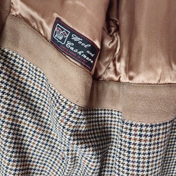 Mario Valente Men's Italian Made Wool & Cashmere Coat Sz 42 - Picture 13 of 15